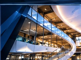 Contemporary building and infrastructure